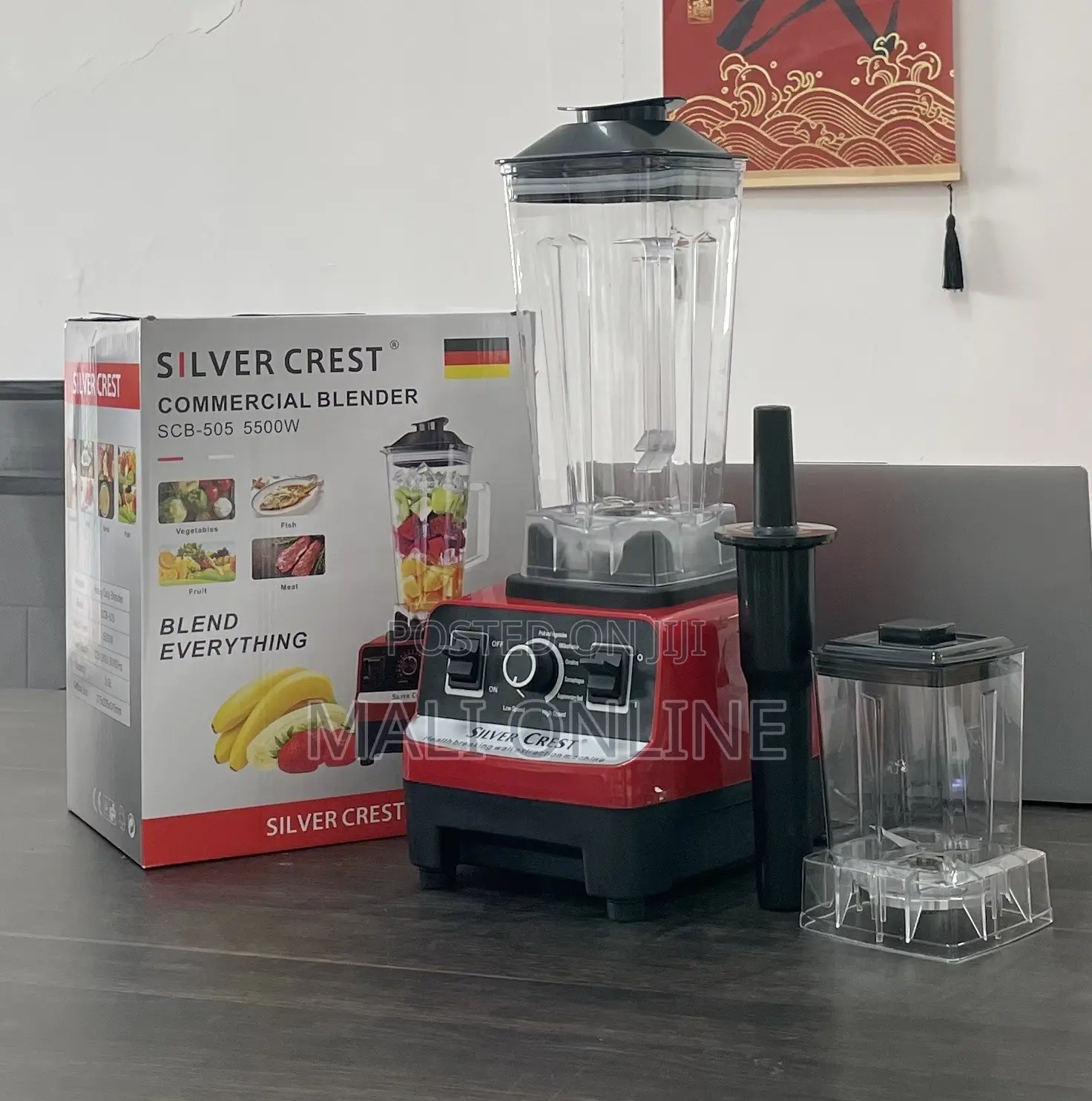 Silver Crest 2-in-1 5500w Heavy Duty Commercial Blender