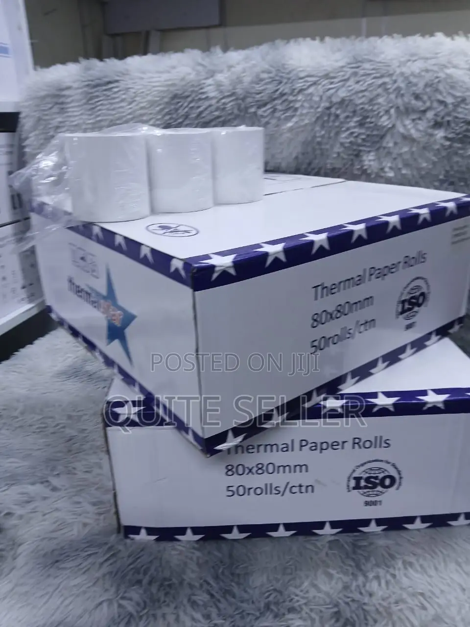 Bill Receipt Papers 80x80mm Thermal Star Thermal Roll