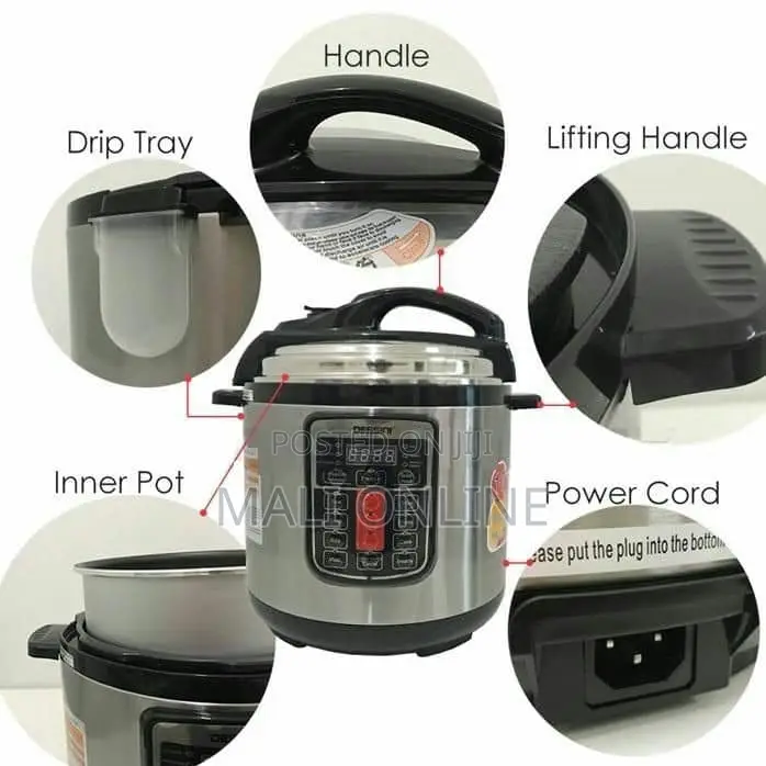 Dessini 6l Electric Pressure Cooker 1000w Multi-cooker