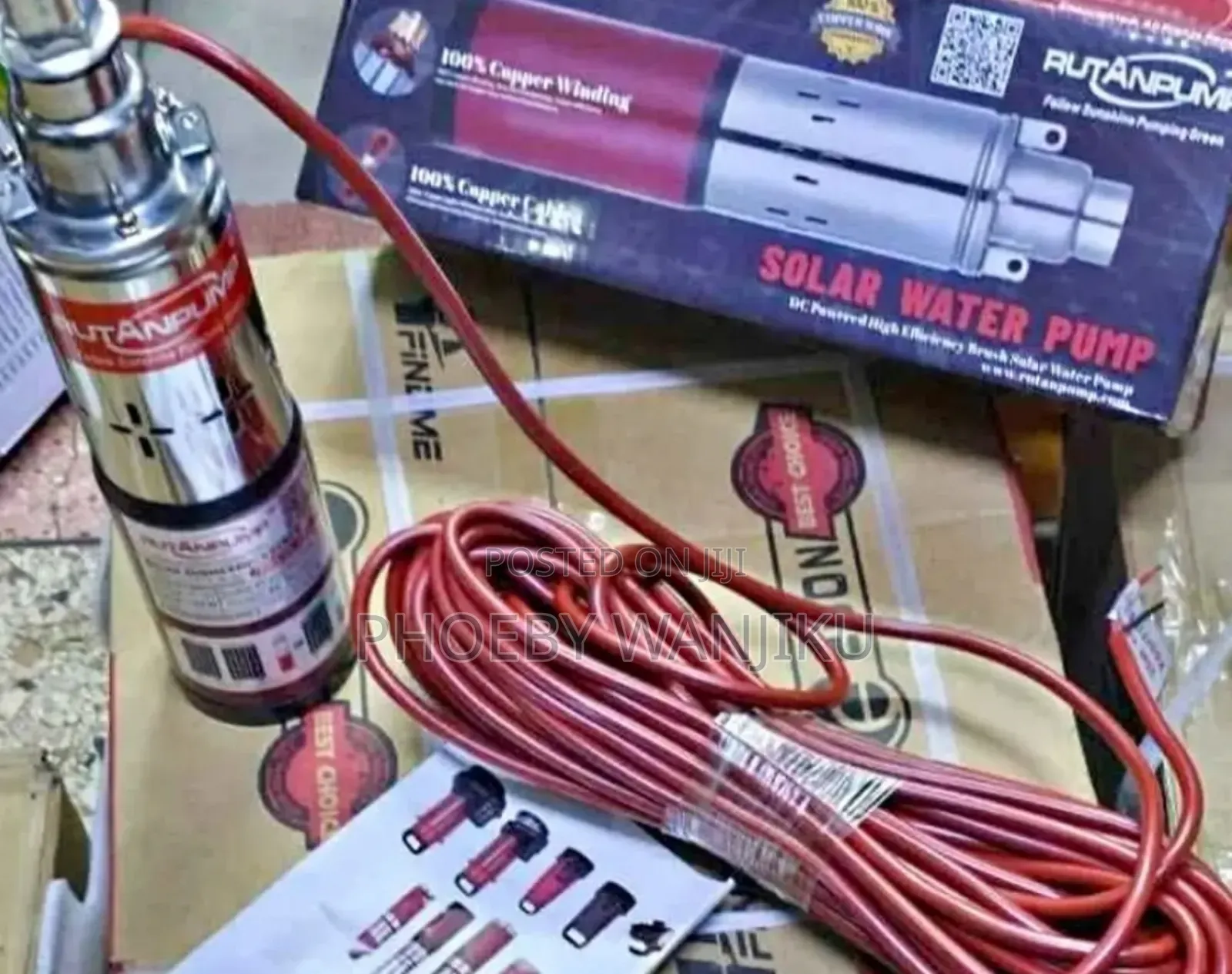 Submersible Water Pump/Solar Water Pump 250watts