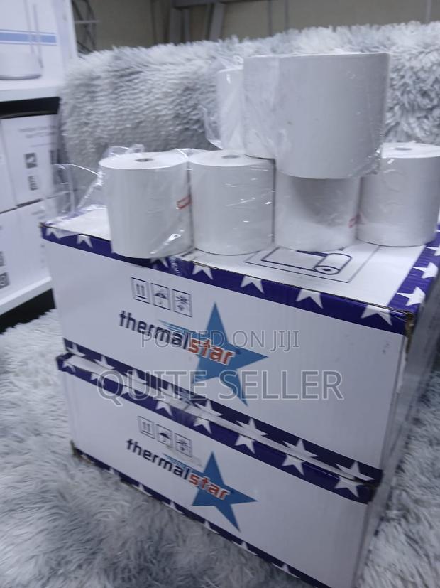 Pos Receipt Printing Paperthermal Roll Cash Receipt Papers - thumbnail 2