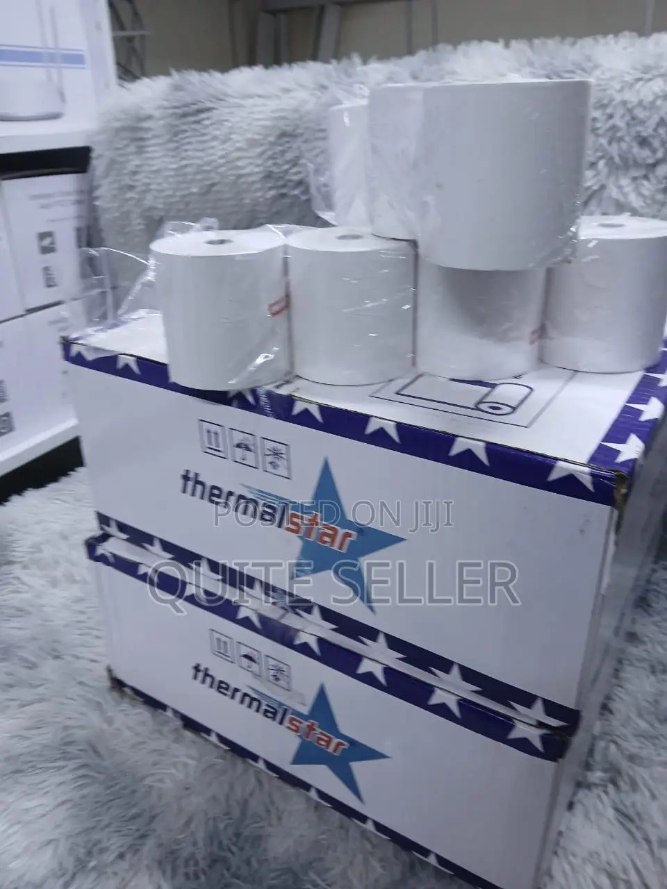 Pos Receipt Printing Paperthermal Roll Cash Receipt Papers