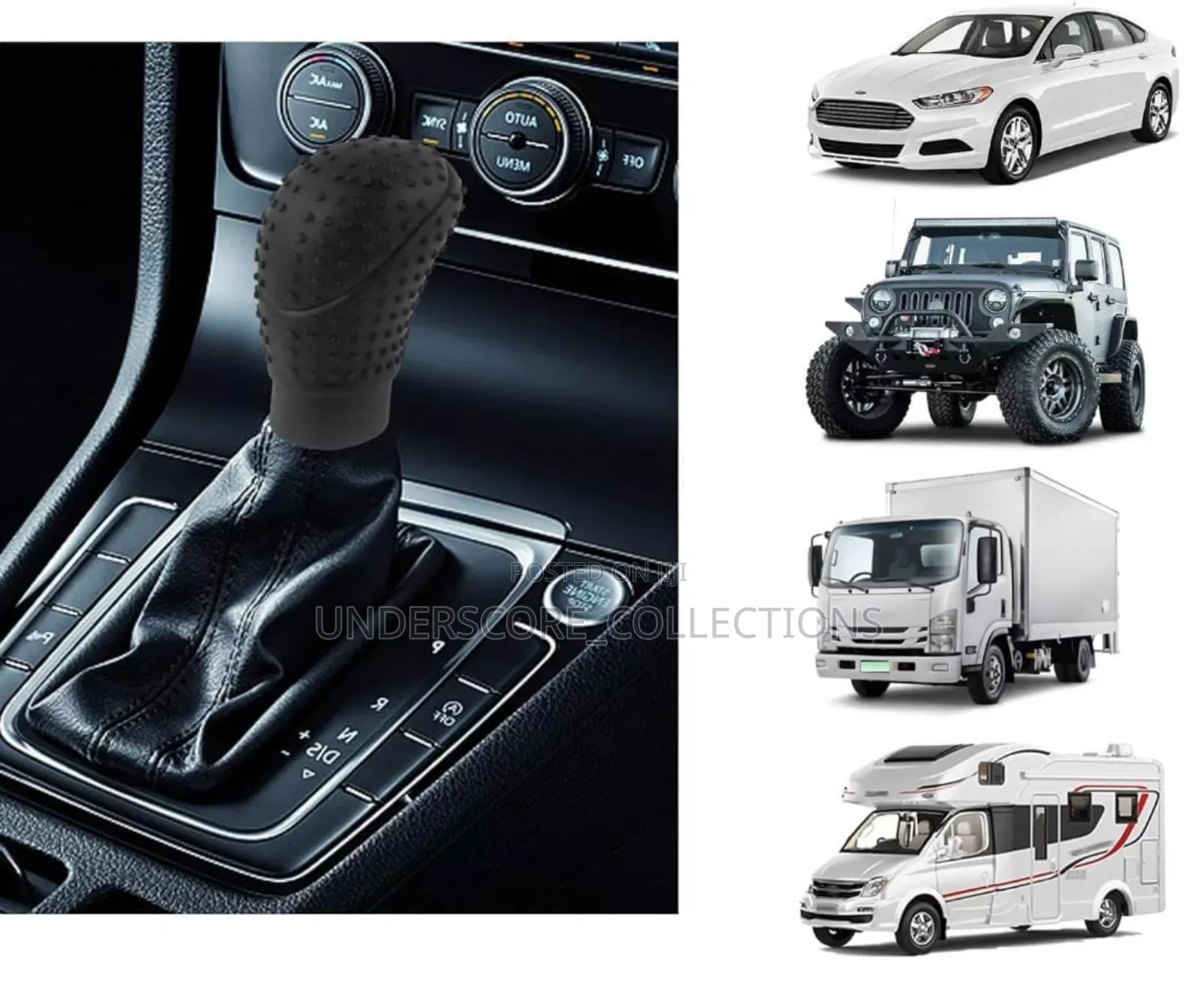 Universal Silicone Car Gear Shift Knob Cover