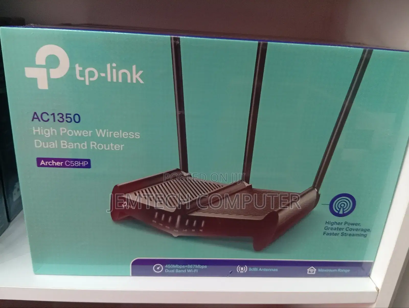 Tp-Link Ac1350 High Power Wireless Dual Band Router C58hp
