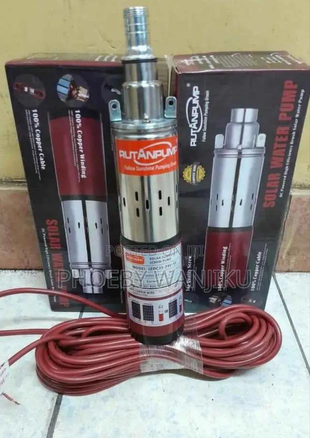 Portable Solar Water Pump/Submersible Pump - main view