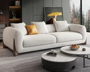 Elegant White 3 Seater Indoor Couches