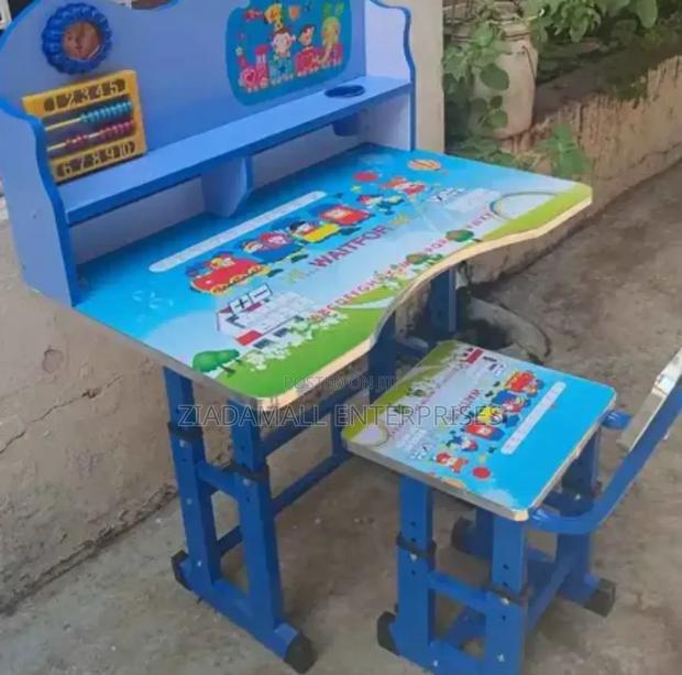 Cool Clever: Blue Adjustable Study Table for Kids - main view