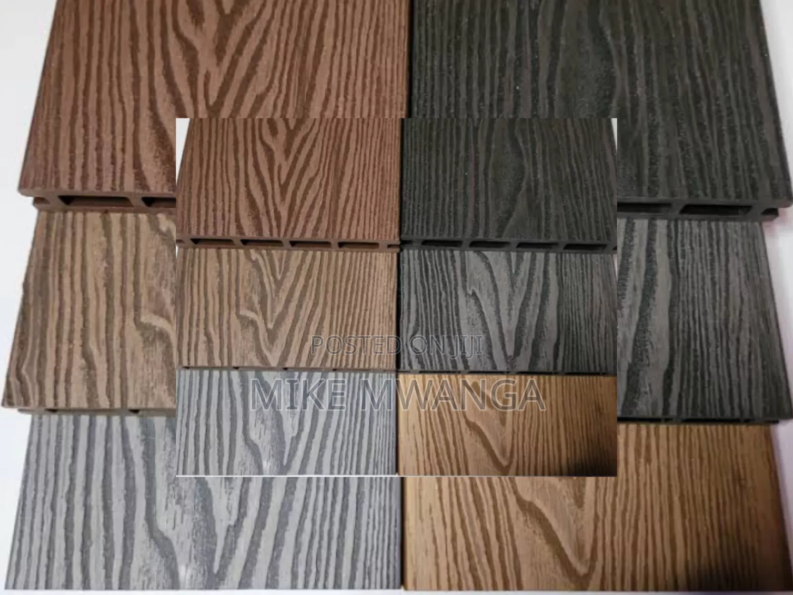 Non Fading Decking Panels WPC Floor