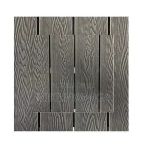 Wood Fiber Decking Panel Outdoor Flooring