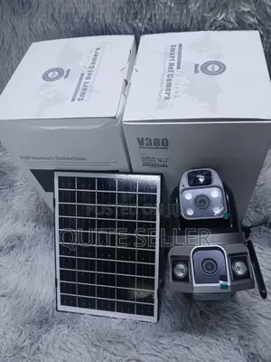 V380 Wifi /4g Solar Waterproof Security Camera