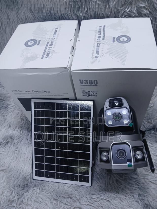 V380 Wifi /4g Solar Waterproof Security Camera
