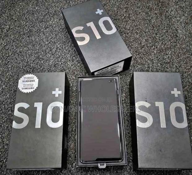 Samsung Galaxy S10 Plus 128 GB Black - main view