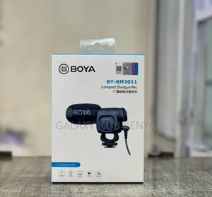 Boya by-Bm3011 Camera-Mount Cardioid Shotgun Microphone