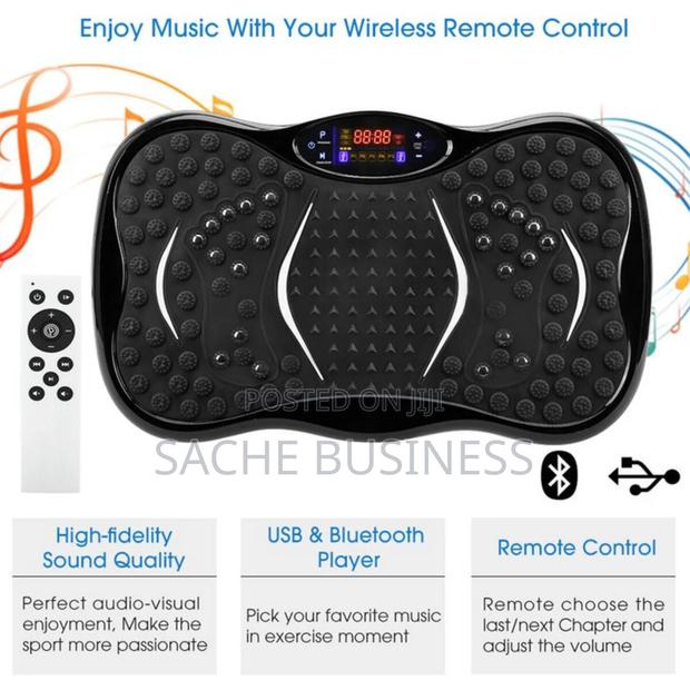 Vibration Plate With Resistance Bands