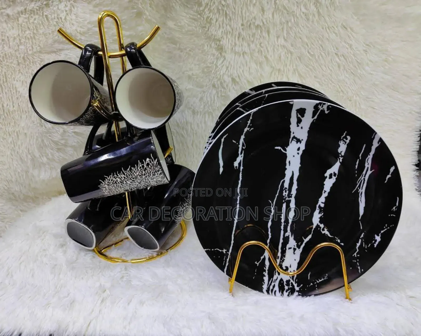 12pc Set Cups+Plates