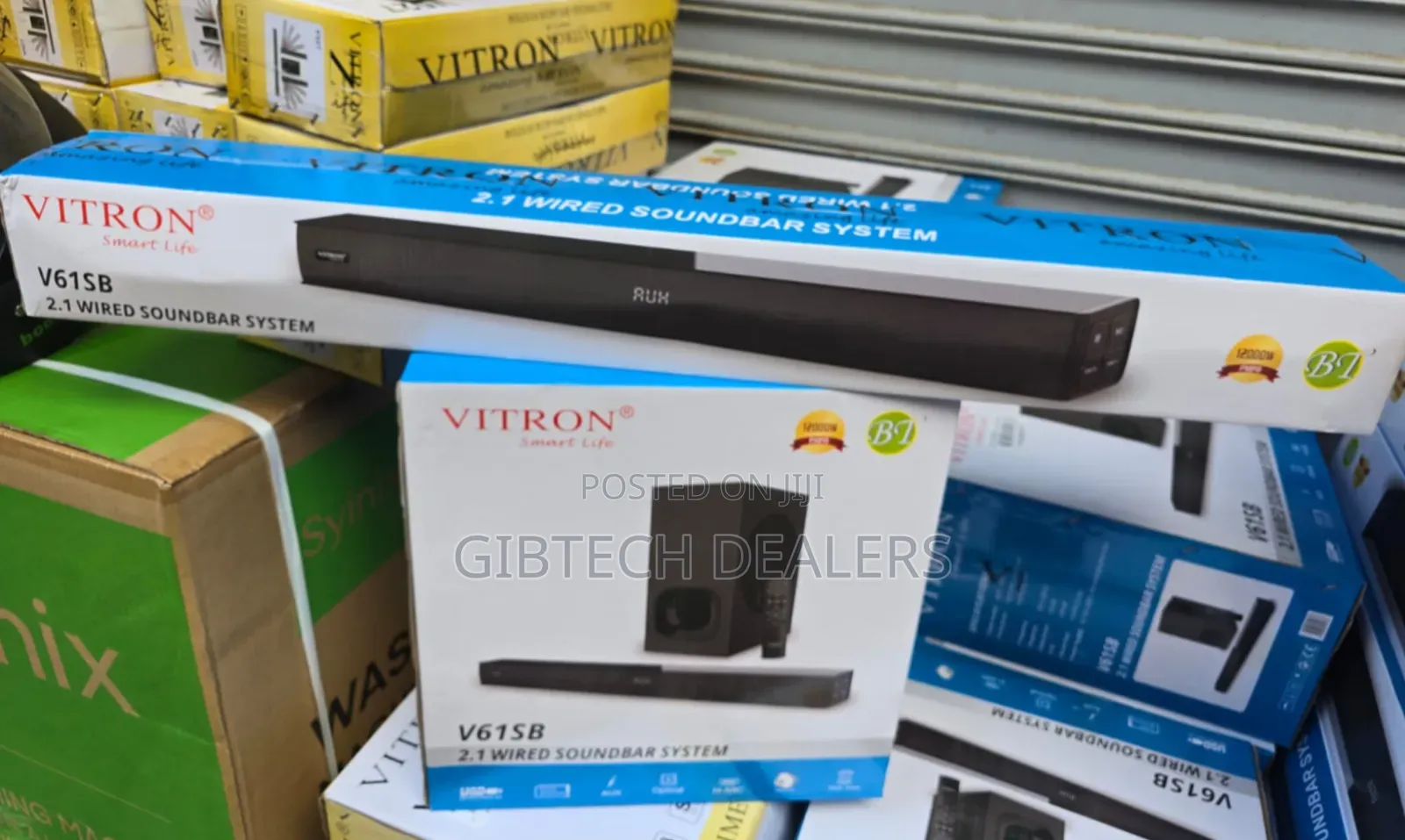 Vitron Sound Bar V61sb 1200w 2.1ch Wired System
