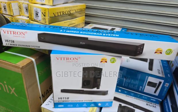 Vitron Sound Bar V61sb 1200w 2.1ch Wired Sound System
