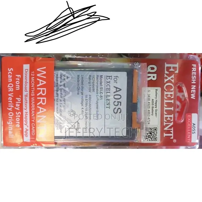 Excellent Samsung Galaxy A05s Mobile Phone Battery - Replac