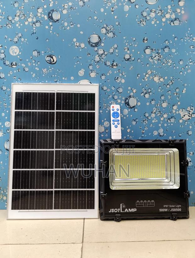 Jsot 500 Watts Automatic Solar Floodlight, Lithium Battery - main view