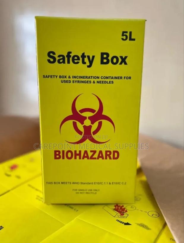 Yellow Safety Boxes 5l