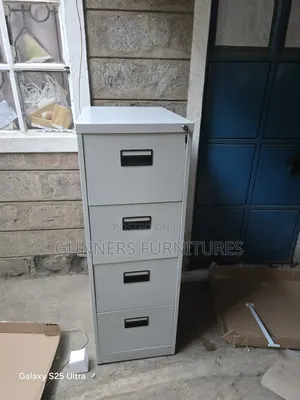 Steel Filing Cabinet.