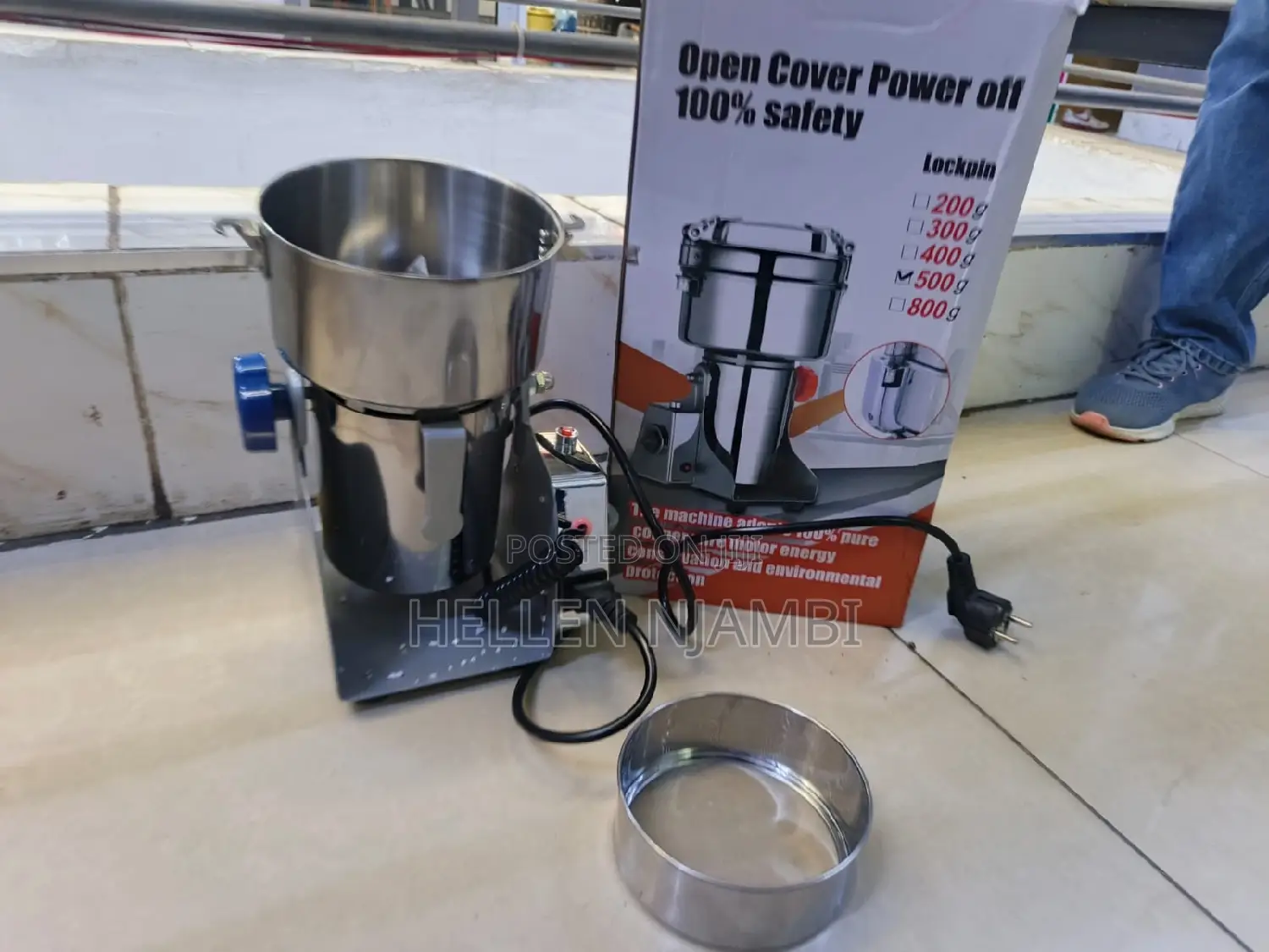 500gs Stainless Steel Mill Grinder