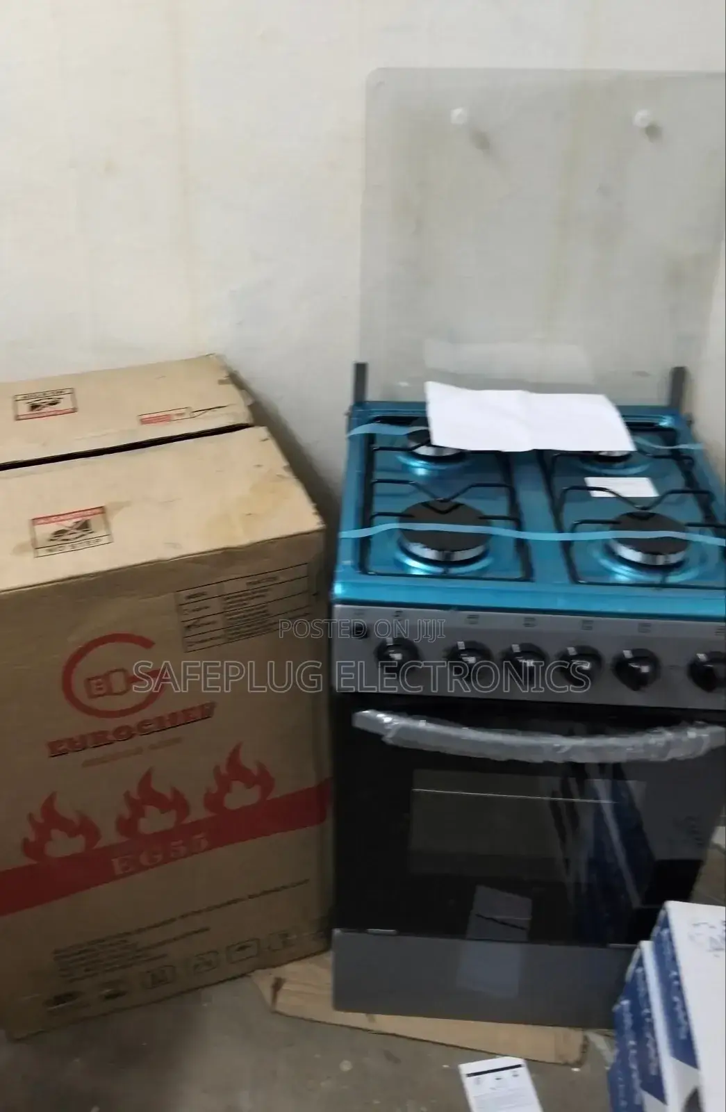 Eurochef 4 Burner With Electric Oven – Cook Like Pro