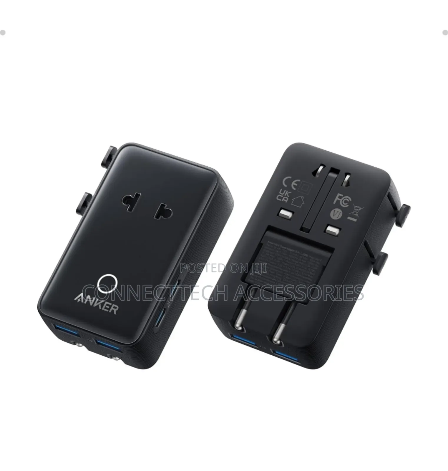 Anker Nano Travel Adapter (5-in-1, 20w)