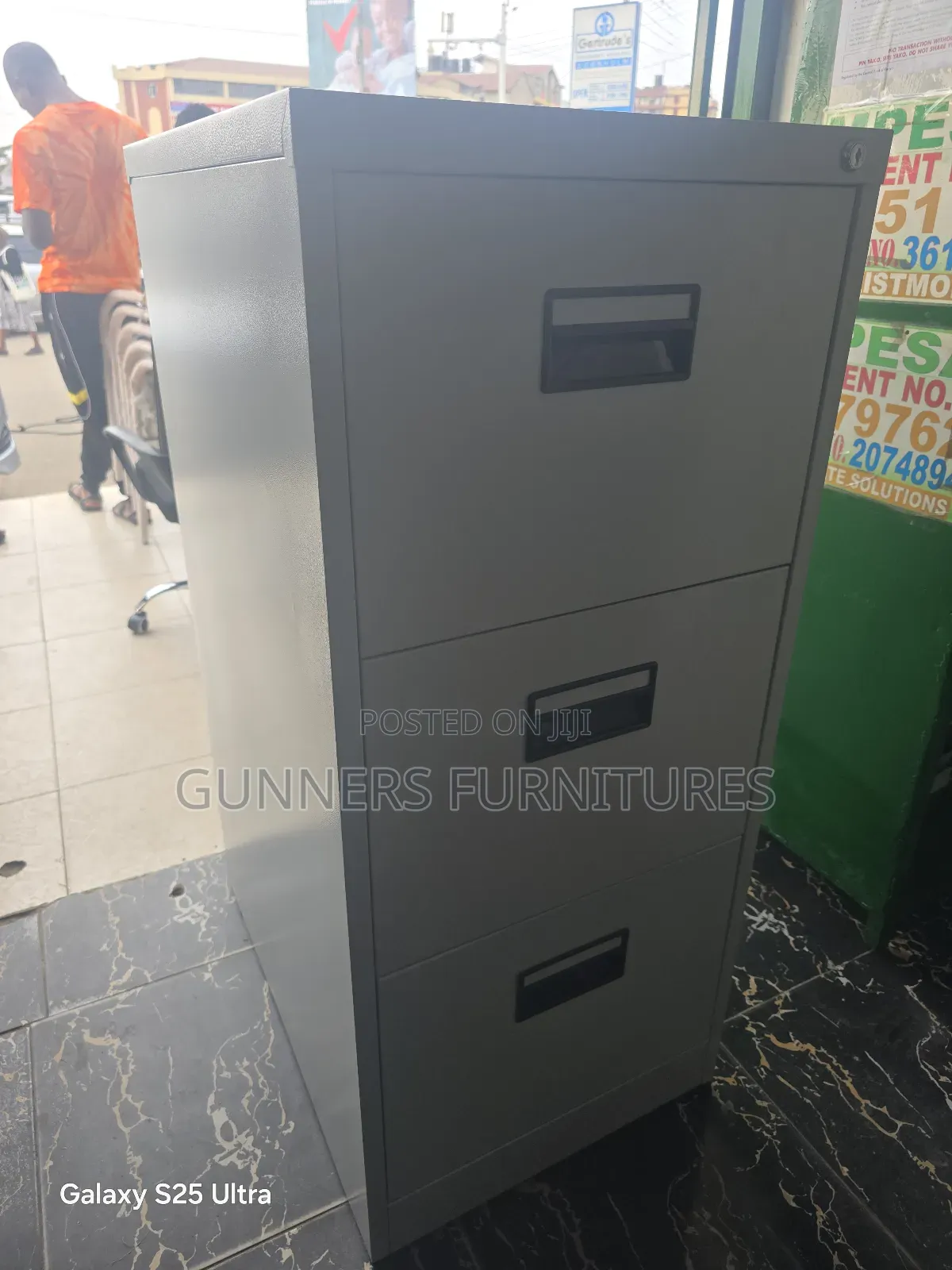 3 Drawers Filing Cabinet