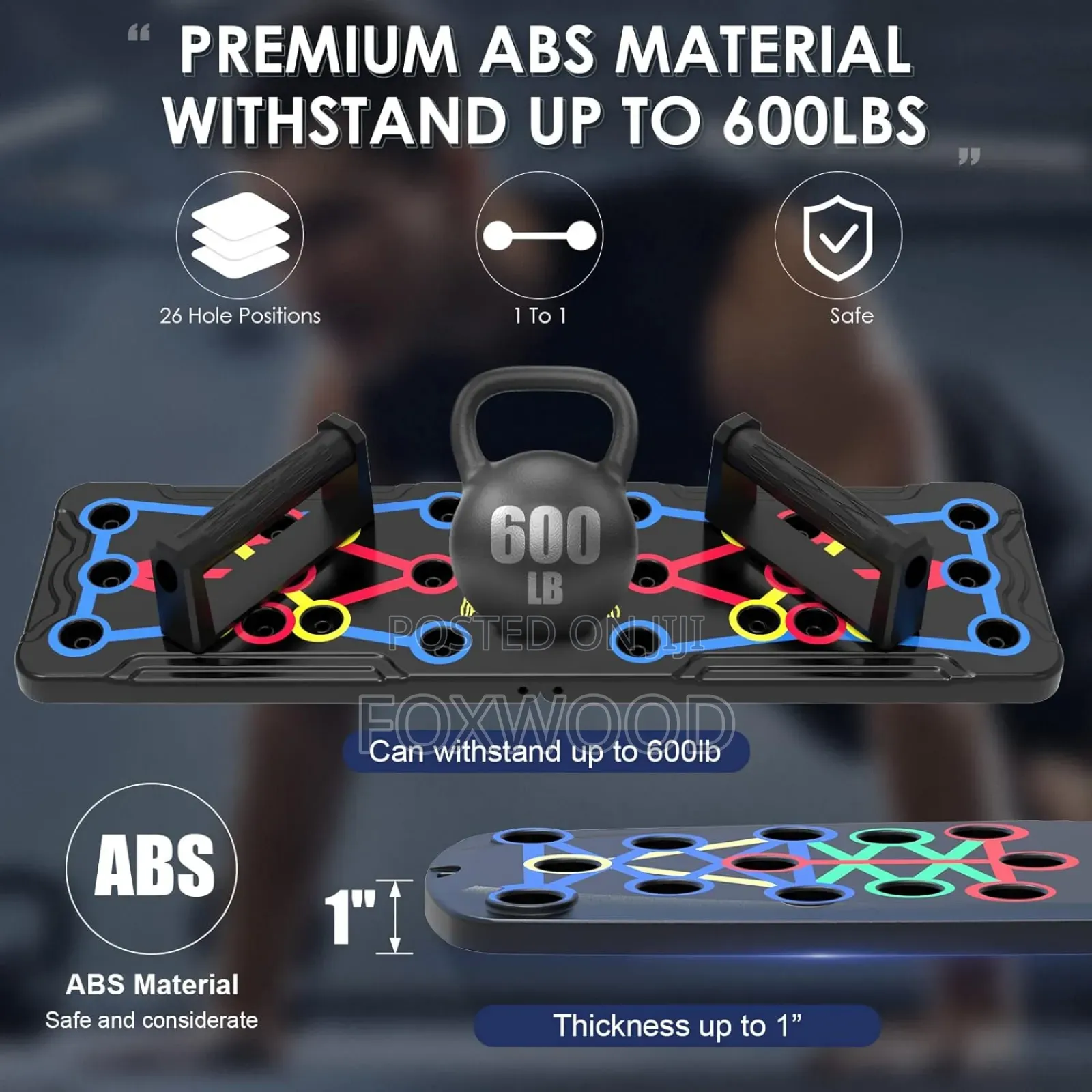 Portable Multifunctional Push-Up Board