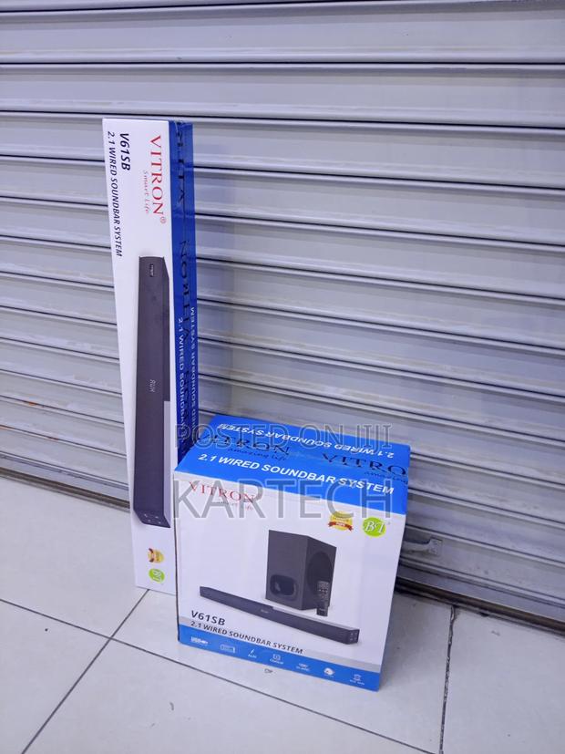 Vitron V61sb 12000w P.M.P.O 2.1ch Wired Soundbar
