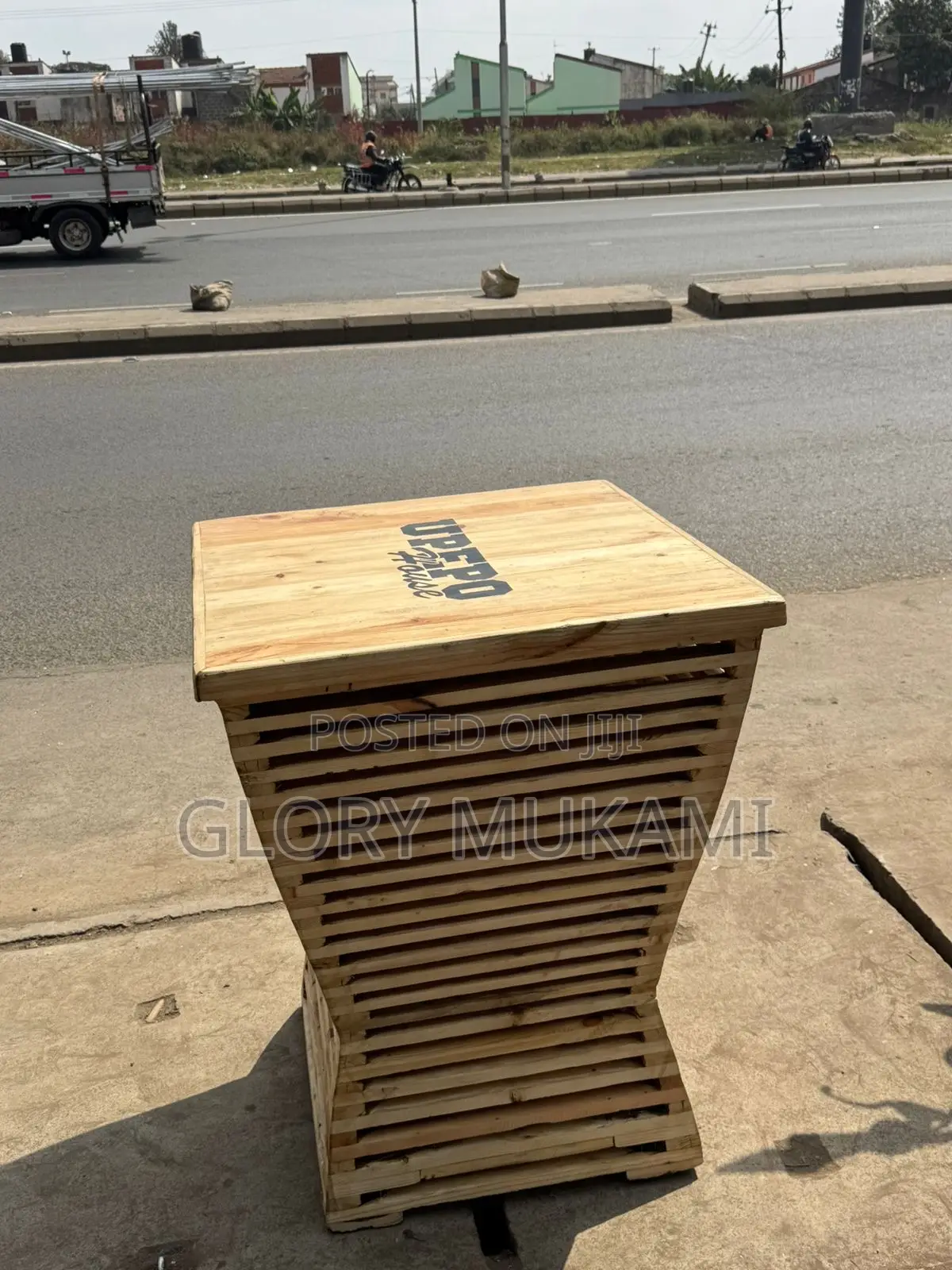 Restaurant And Bar Wooden Barrels Table