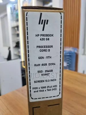 New Laptop HP 430 G6 12GB Intel SSD 512GB