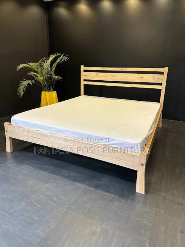 Light Wood Bed 5 by 6 - main view