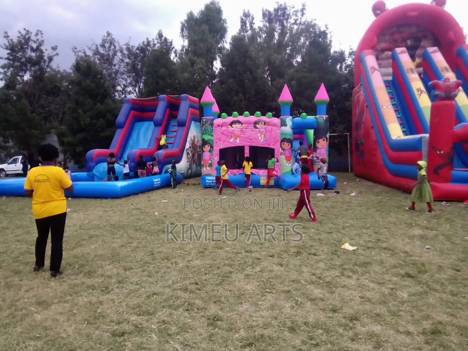Bouncing Castles, Trampolines, Mascots, Clowns, Waterslides