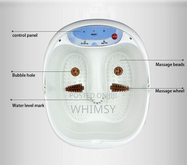 Portable Silicon Folding Electric Foot Bath Foot Massage - thumbnail 2