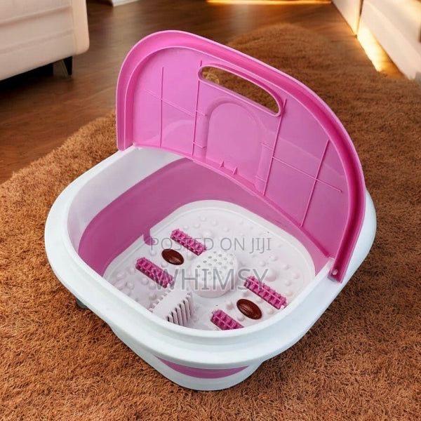 Portable Silicon Folding Electric Foot Bath Foot Massage - main view