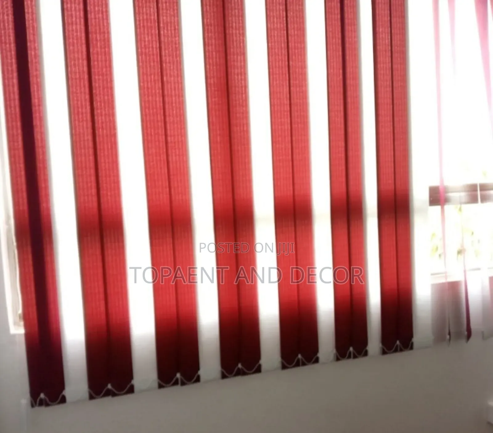 Bright Colour Vertical Blinds for Various Designs