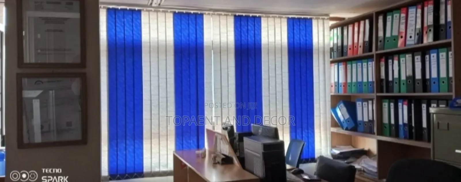 Smooth Operation Vertical Blinds Easy to Pull