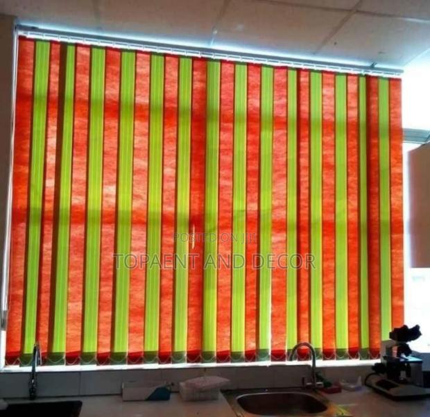 Kitchen and Bathroom Vertical Blinds Moisture Resistant - main view