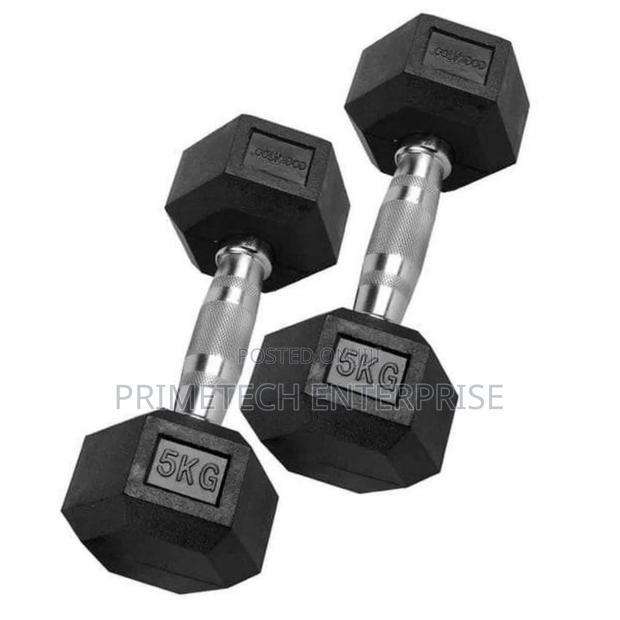 5kg Hexagonal Dumbells*" - main view