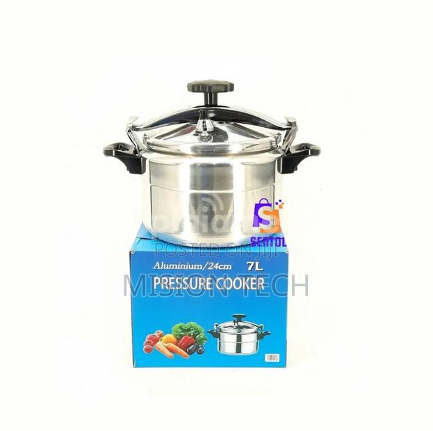 Nunix 5l Aluminum Two Handle Pressure Cooker 