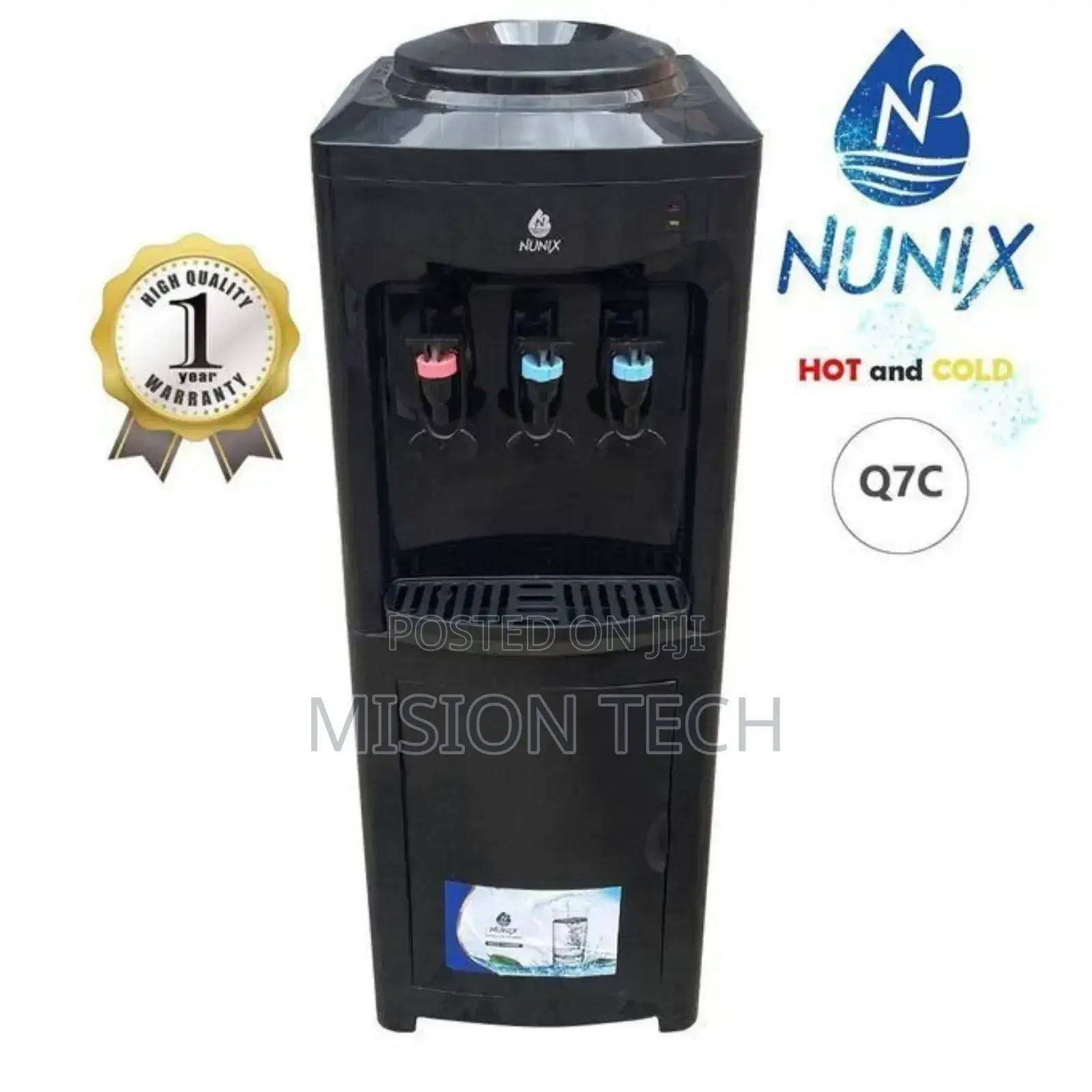 Nunix Q7c Hot Normal and Cold Water Dispenser 