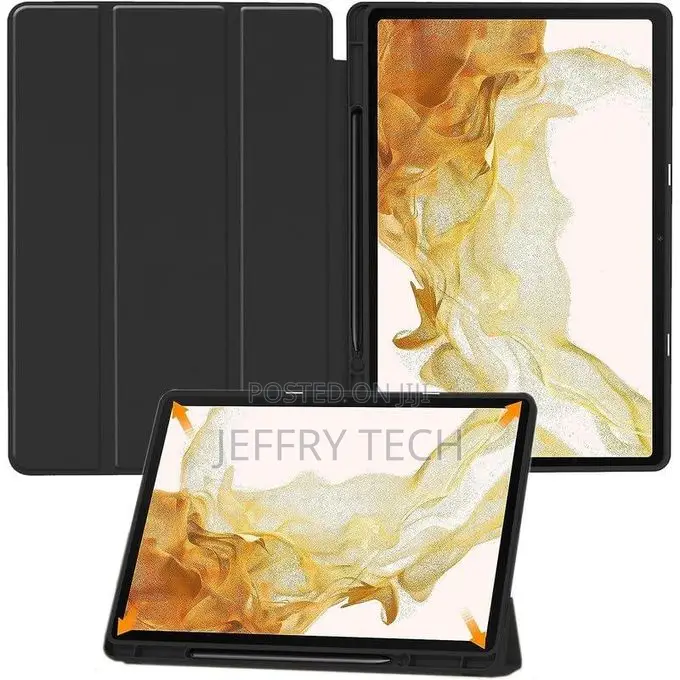 Stand Pu Back Cover for Samsung Galaxy Tablet S10+ 12.4 Inch