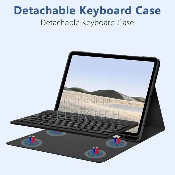iPad Air 13-Inch (M3/M2, Pro 12.9 Inch Case With Keyboard