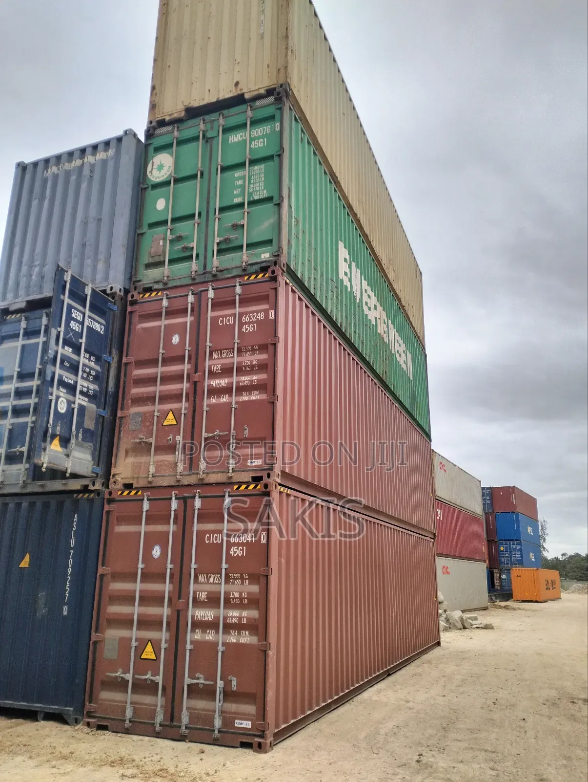 20ft Empty Shipping Containers For Sale
