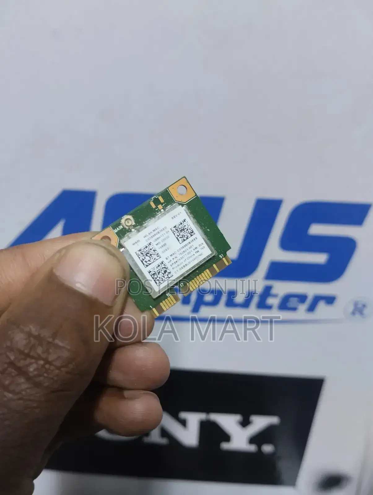 Wifi Card Installation