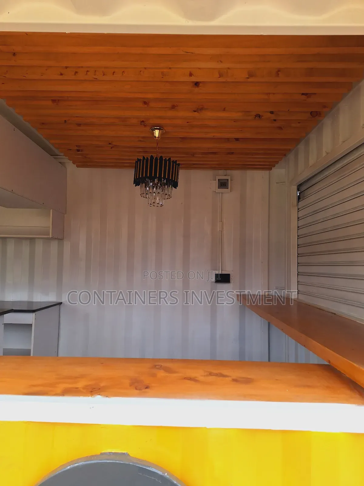 Coffee Shop, 20ft Container Fast Food Joint.