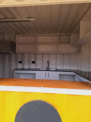 Coffee Shop, 20ft Container Fast Food Joint.