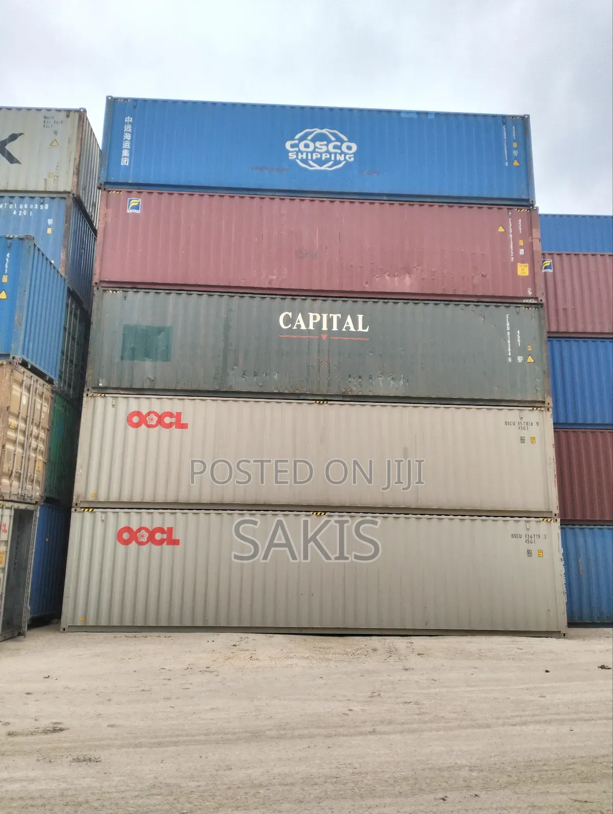 40ft Empty Cargo/Shipping Containers!
